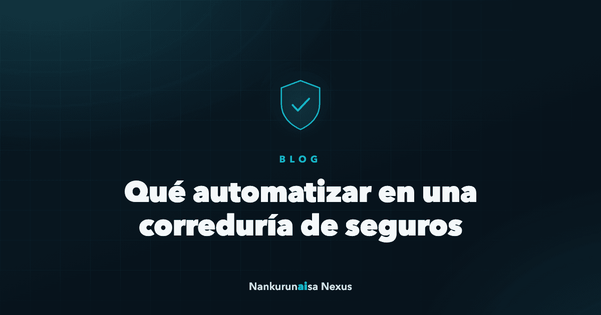 Qué se puede automatizar en una correduría de seguros